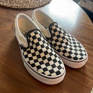 Vans Checkerboard Slip-Ons